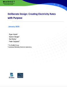 Deliberate Design: Creating Electricity Rates with Purpose